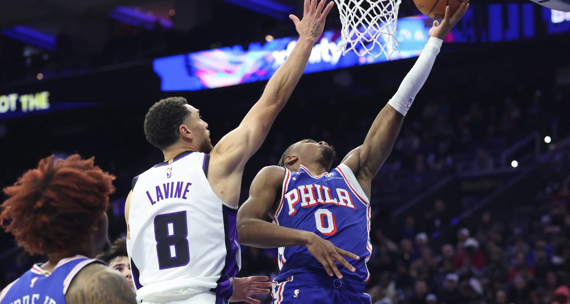 Tyrese Maxey reacts to game-winning shot to lift Sixers over Kings