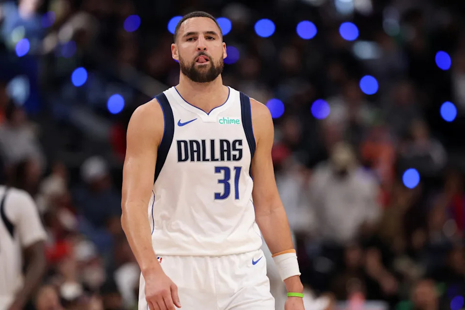 Dallas Mavericks guard Klay Thompson (31).Kiyoshi Mio-Imagn Images