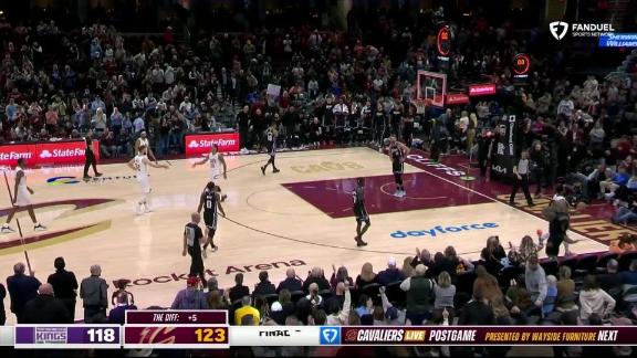 Mitchell scores 33 points, Mobley adds 29 and 13 boards to pace Cavaliers to 123-118 win over Kings