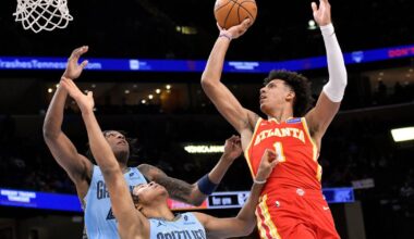 Jalen Johnson has 32 points, 15 rebounds to lead the Hawks to a 124-122 victory over the Grizzlies :: WRAL.com