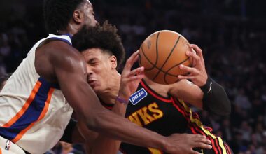 Johnson has another triple-double and the Hawks beat the Knicks 111-99 :: WRAL.com