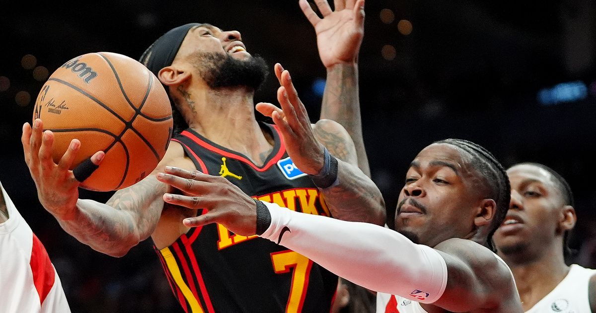 Murray-Boyles scores 17, Raptors beat Hawks 118-100 to complete 2-game sweep of Atlanta :: WRAL.com
