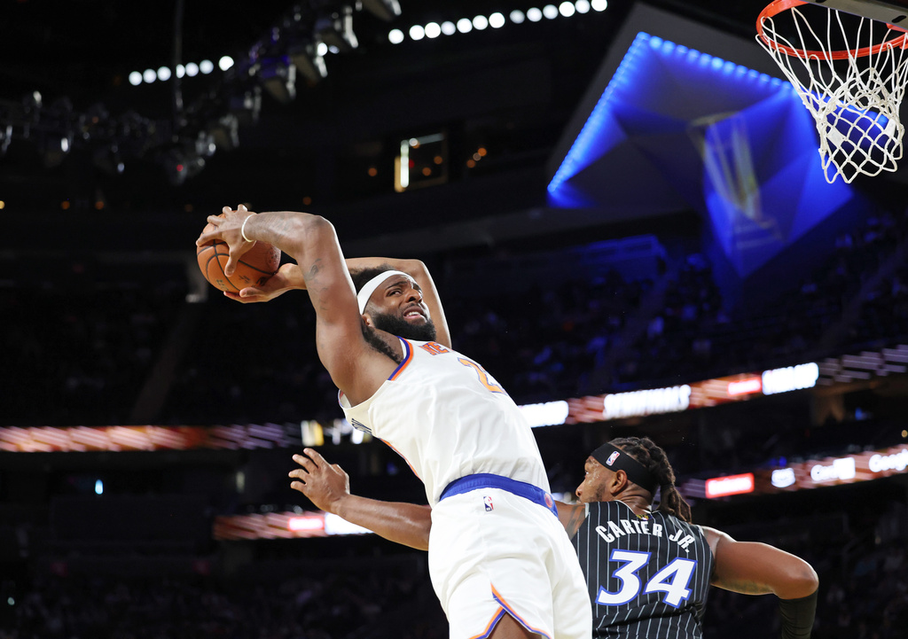 Knicks' Mitchell Robinson out 3rd straight game due to left ankle