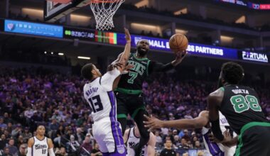 Celtics race away from Kings to secure New Year's Day victory