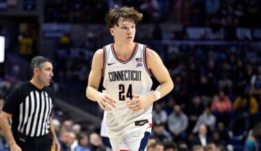 Braylon Mullins available to return as No. 2 UConn men's basketball visits Creighton