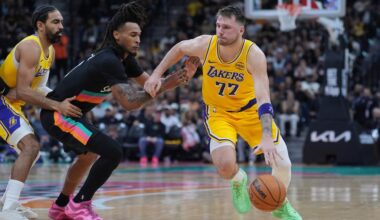 Luka Doncic’s big night not enough as LeBron-less Lakers fall to Spurs – Orange County Register