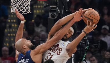 Donovan Mitchell scores 28 points as Cavaliers beat Timberwolves 146-134