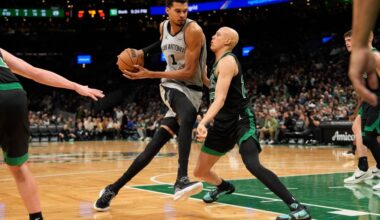 Victor Wembanyama, Spurs too much for Celtics in home loss