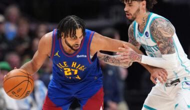 Charlotte Hornets swarm glass, end Denver Nuggets' win streak