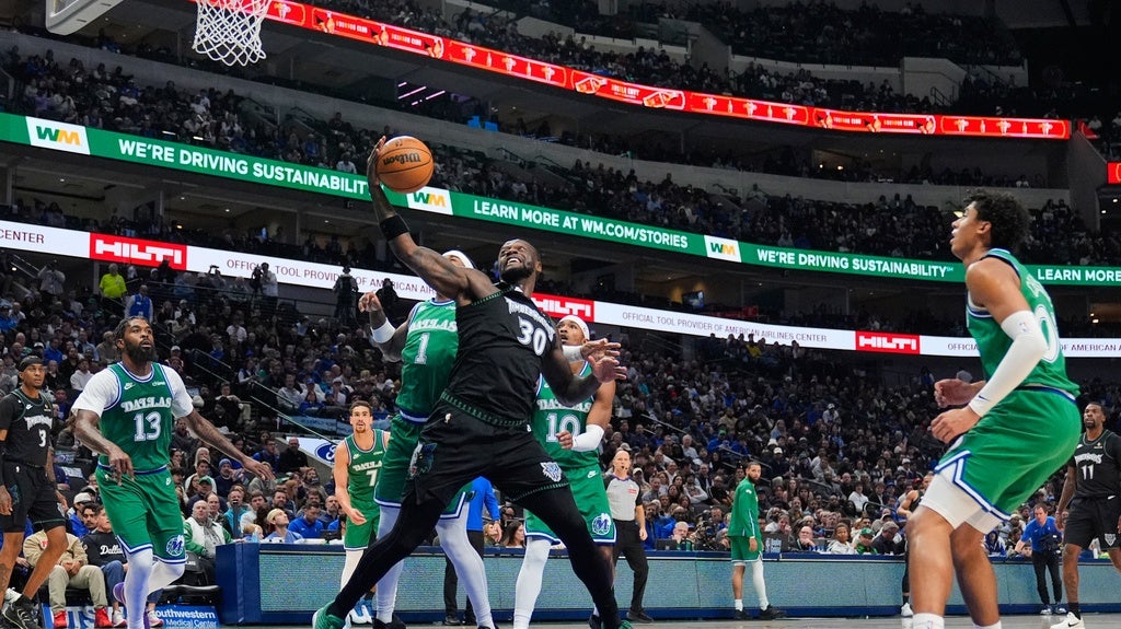 Julius Randle scores 31 points as Timberwolves beat short-handed Mavericks, 118-105