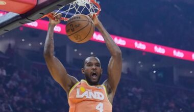 Evan Mobley de los Cavaliers queda fuera de 1 a 3 semanas por lesión de pantorrilla – Boston Herald