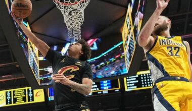 Cavaliers rally late for 120-116 win while handing Pacers their 13th straight loss