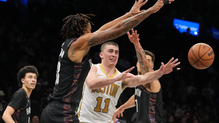 Payton Pritchard scores 32, Celtics outlast Nets in double overtime