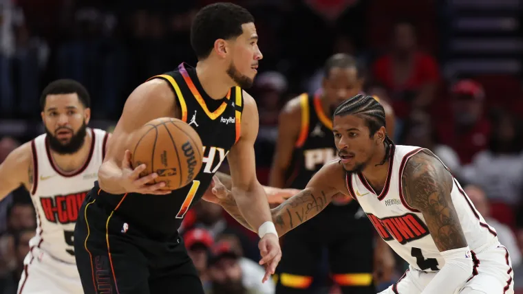 The Suns are having a tough time coping with Devin Booker and Jalen Green's absences image