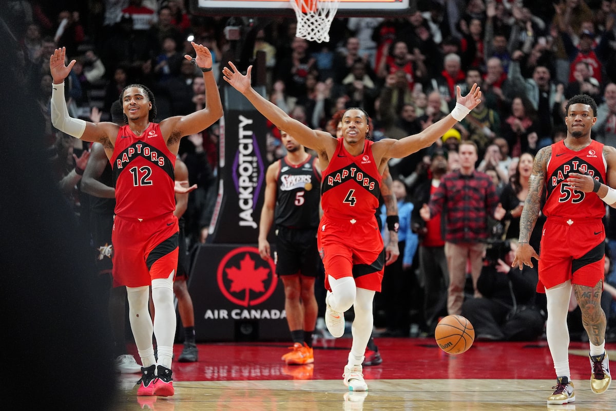 Raptors’ Barnes hits tiebreaking free throw in final second of OT to down 76ers