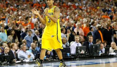 Michigan basketball honors Trey Burke with No. 3 jersey raised to rafters