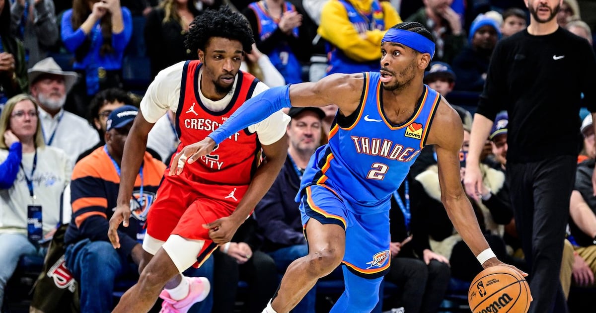 Gilgeous-Alexander scores 29 as Oklahoma City Thunder beat New Orleans Pelicans to stop 2-game skid