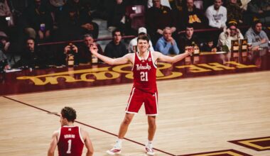 Nebraska men’s basketball reaches historic high in latest AP Top 25