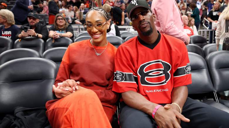 Bam Adebayo and A'ja Wilson