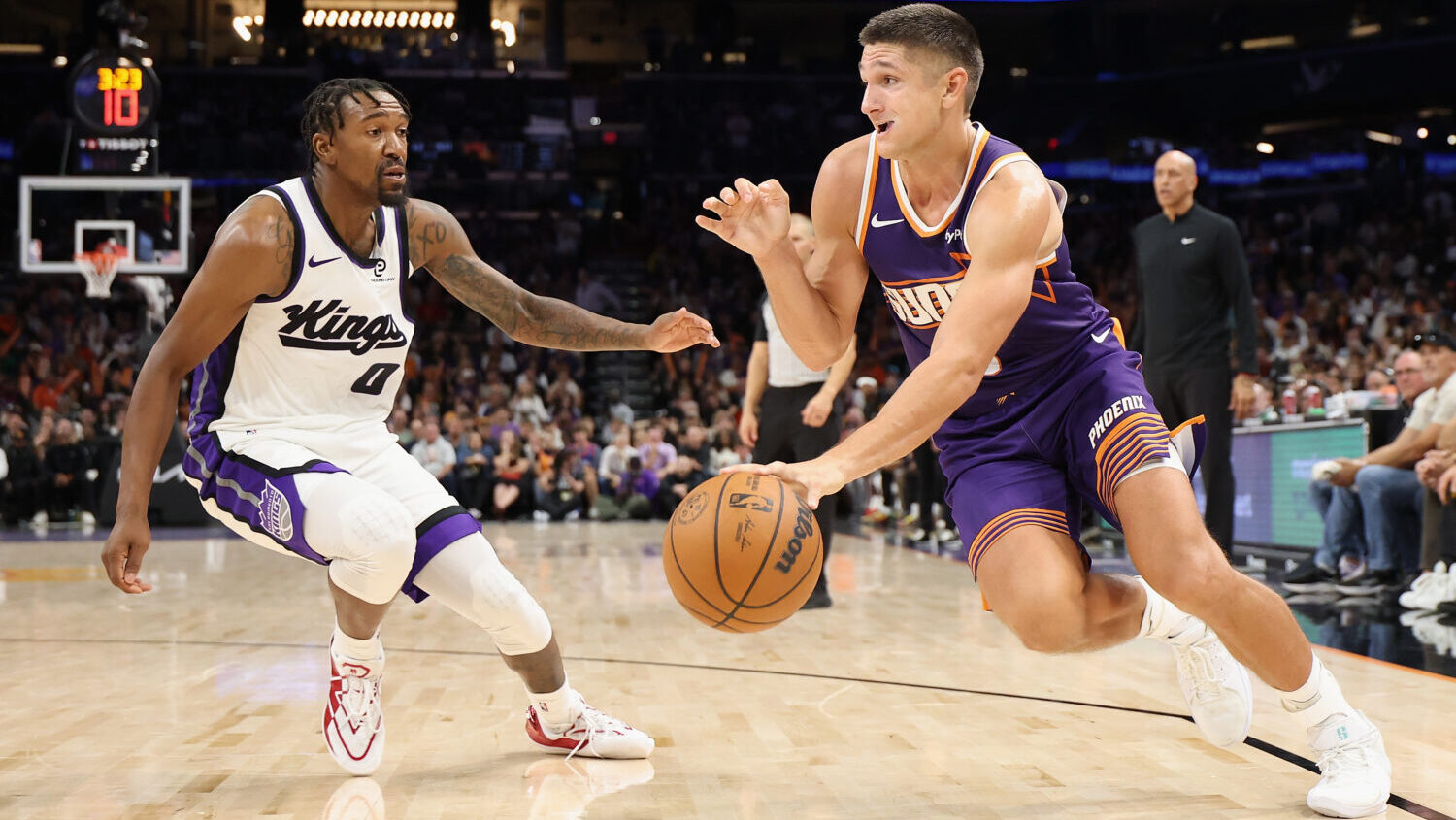 grayson allen questionable knee kings suns...