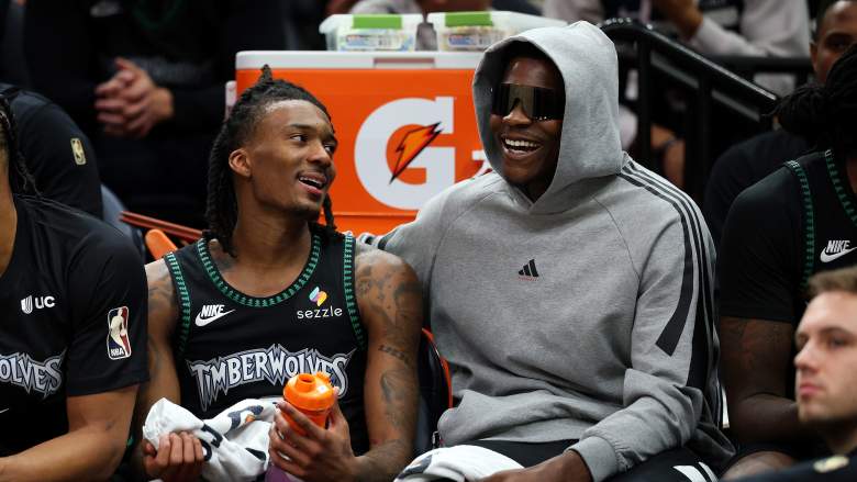 Anthony Edwards and Bones Hyland