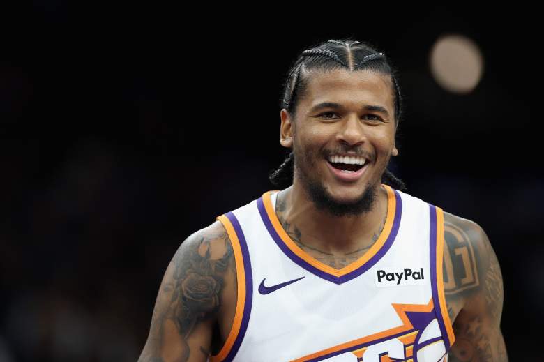 Phoenix Suns guard Jalen Green during an NBA game.