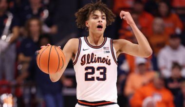 Illinois’ Keaton Wagler was No. 261 in his class. Now he could be an NBA lottery pick