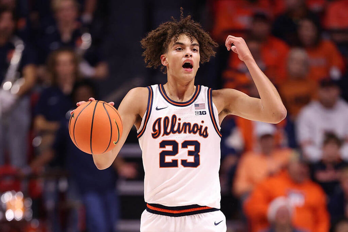 Illinois’ Keaton Wagler was No. 261 in his class. Now he could be an NBA lottery pick