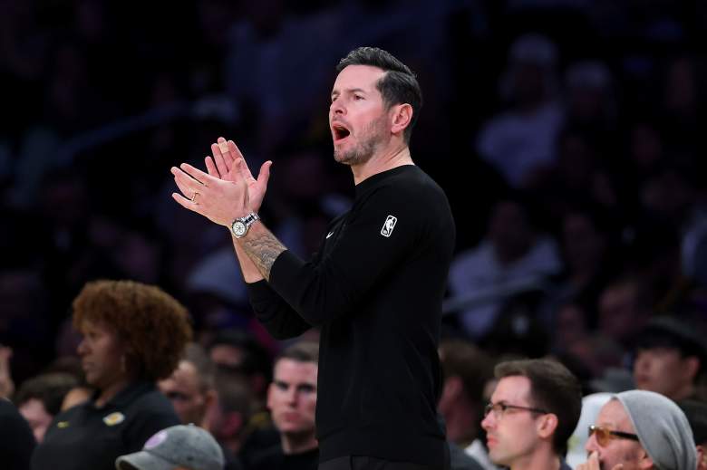 Los Angeles Lakers coach JJ Redick