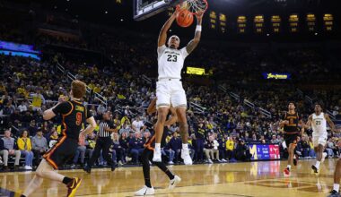 Men’s college basketball Top 25: Michigan’s dominance is breaking Vegas