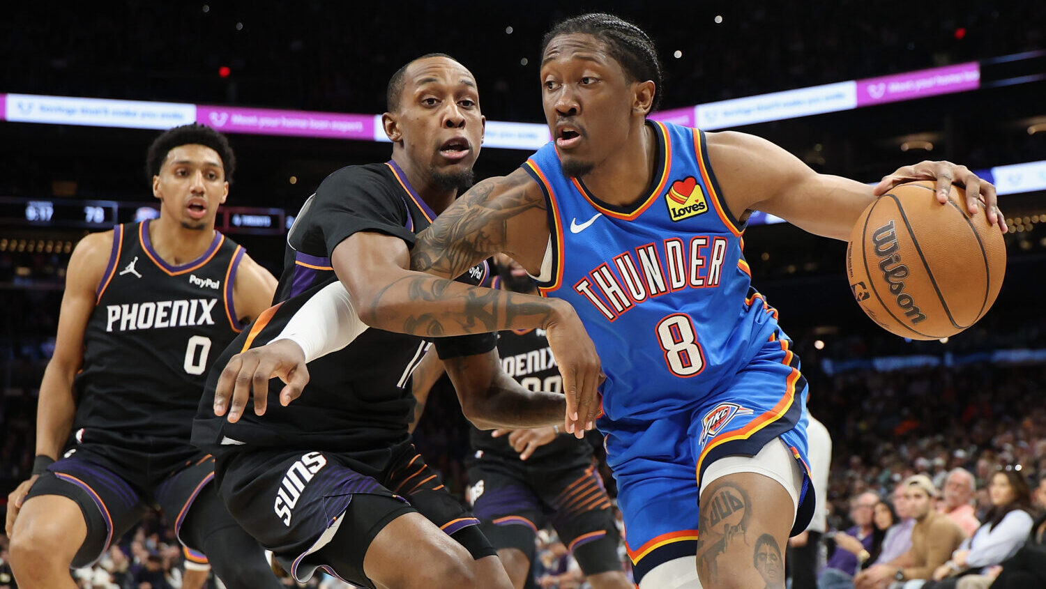 jamaree bouyea concussion out suns-grizzlies grayson allen off injury report...