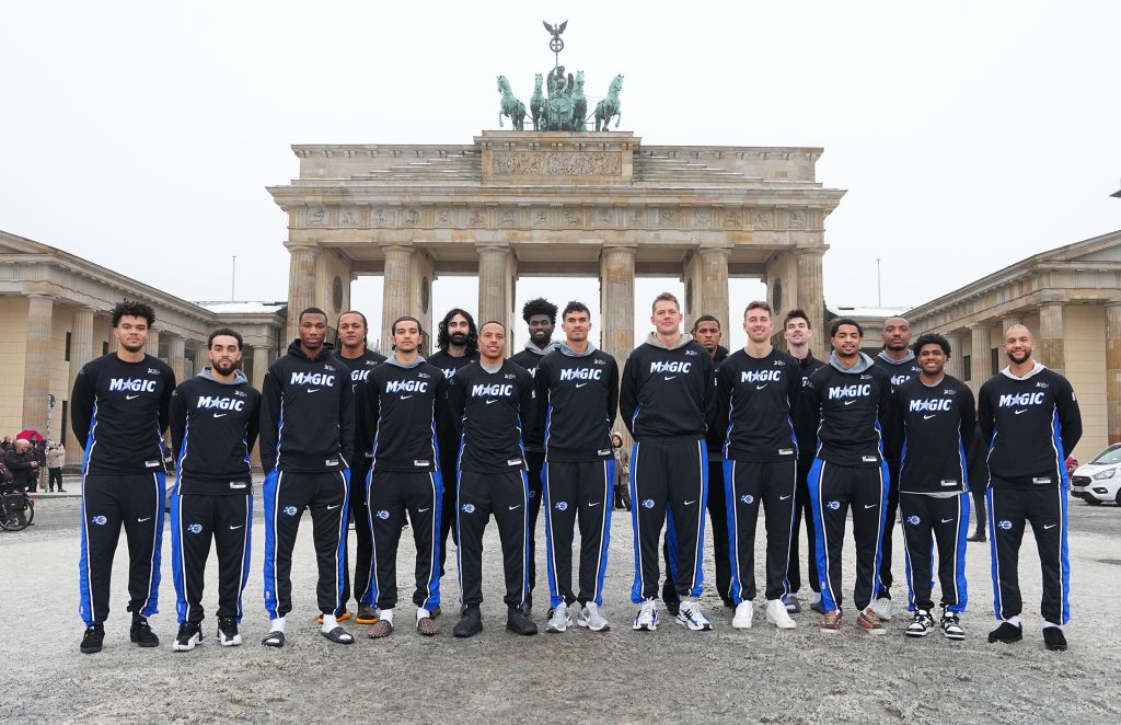 Orlando Magic hold first NBA practice of Berlin trip