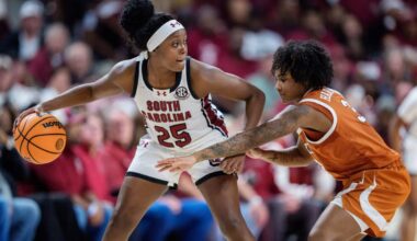 Women’s college basketball power rankings: South Carolina’s Raven Johnson finds her touch