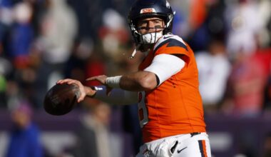 Who is Jarrett Stidham, the Broncos backup QB who will take over for Bo Nix?