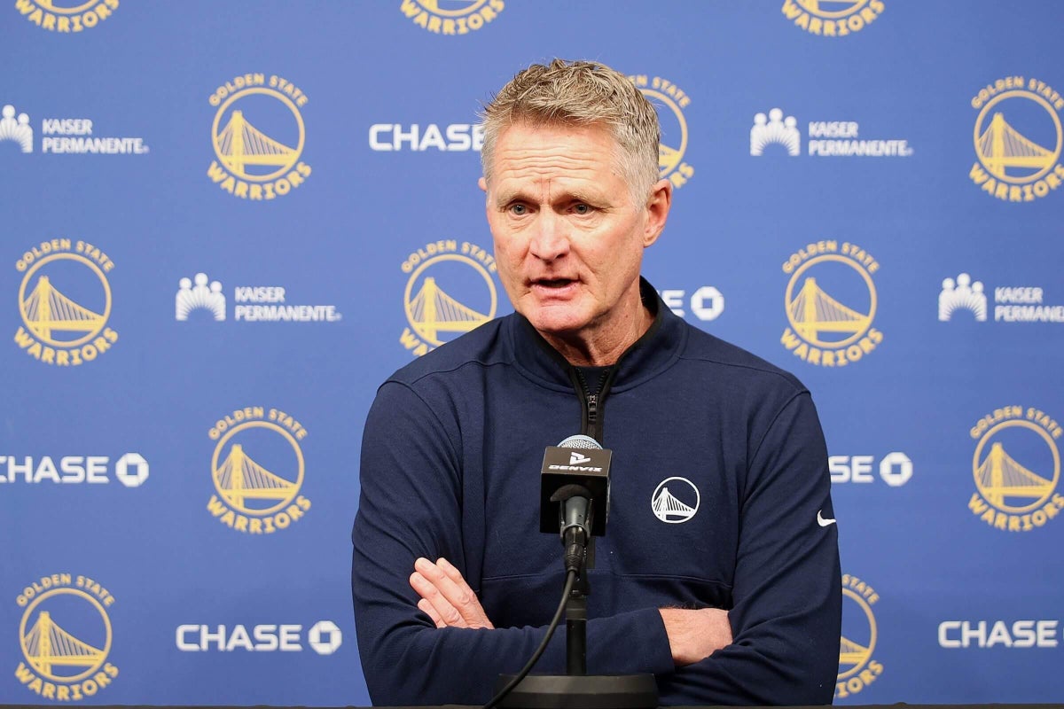 Steve Kerr discusses Warriors’ weekend in Minneapolis: ‘Definitely a tough few days’