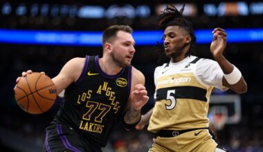 Luka Doncic gets a triple-double by halftime as Lakers trounce Wizards – Daily Bulletin