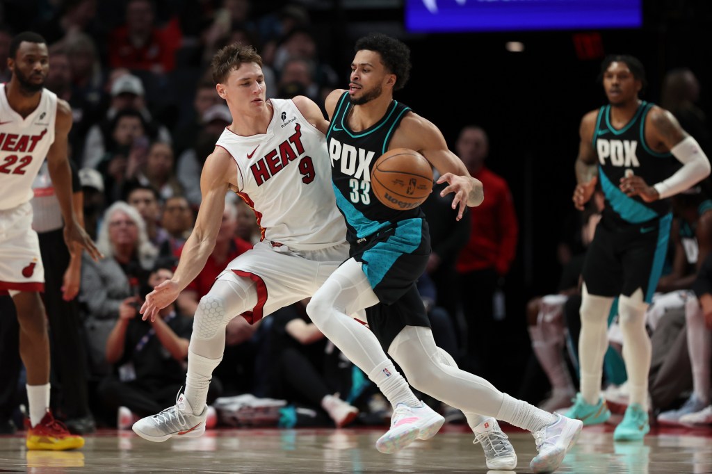 Miami Heat fall to Portland Trail Blazers' solid shooting