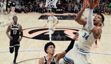 Antetokounmpo and the Bucks hold off Atlanta 112-110 to snap a three-game skid