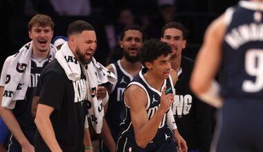 Max Christie flirts with Mavs’ 3-pointer record, sets MSG ablaze in win over Knicks