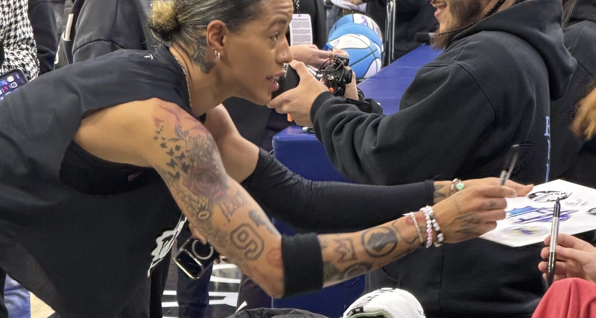 Inside the record crowd at Unrivaled's Philadelphia debut