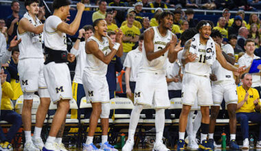 No. 2-ranked Michigan basketball ring in new year vs. ranked USC on Detroit Pistons night