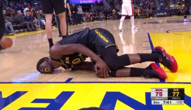 Warriors’ Jimmy Butler injures right knee after awkward landing – NBC Sports Bay Area & California