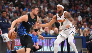 Klay Thompson’s chase for 3-point milestone spoiled in Mavs injury-riddled loss to Nuggets