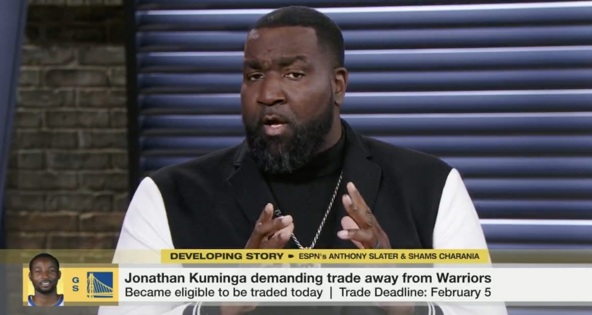 Kendrick Perkins: Warriors 'nothing but dysfunctional'