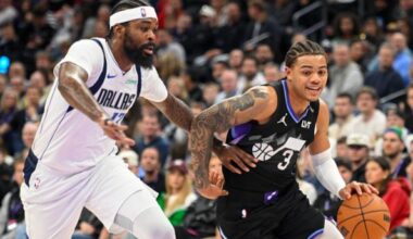 Keyonte George Utah Jazz vs. Mavericks...