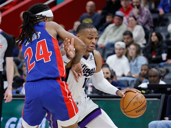 Cunningham, East-leading Pistons rout Kings 139-116 for 5th victory in 6 games