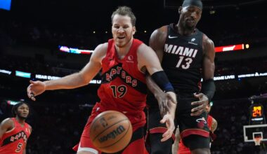 Raptors provide update, no timeline for injured centre Poeltl
