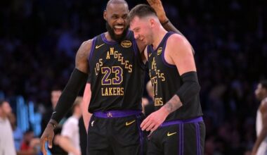 LeBron James, Luka Doncic & Jake LaRavia Lead Way Against Grizzlies