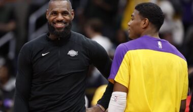 LeBron James & Rui Hachimura Questionable Vs. Bucks