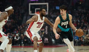 Trail Blazers F Deni Avdija (back) expected to play Friday